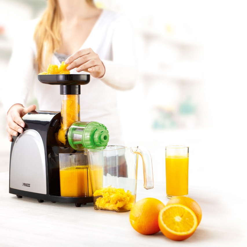 extractor de zumo para realizar zumo de naranja 