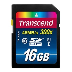 4.Transcend Premium - Tarjeta de Memoria SDHC 16GB
