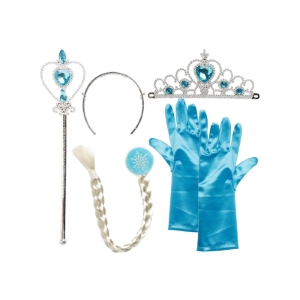 set para niñas disfraz de Elsa 